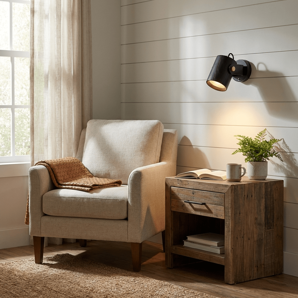 Modern Wood Wall Sconce — Wall Sconce | Maison Monashee — view 2