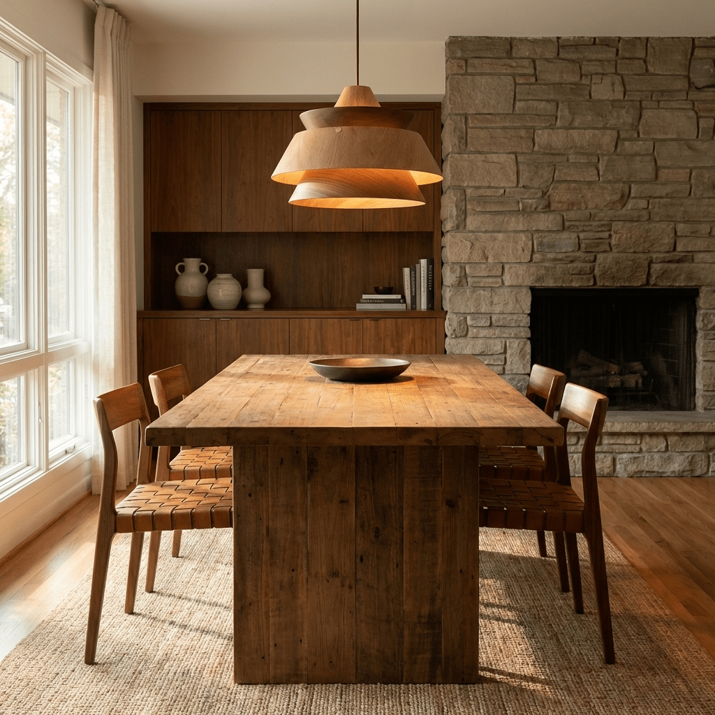Wood Pendant Light — Pendant Light | Maison Monashee — view 8