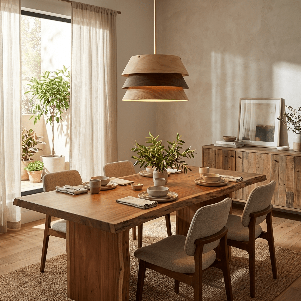 Wood Pendant Light — Pendant Light | Maison Monashee — view 7
