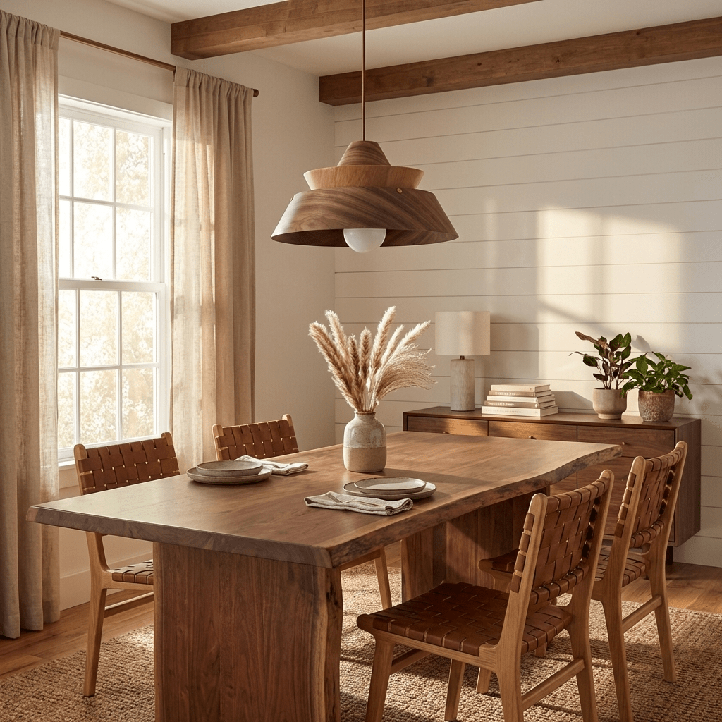 Wood Pendant Light — Pendant Light | Maison Monashee — view 5