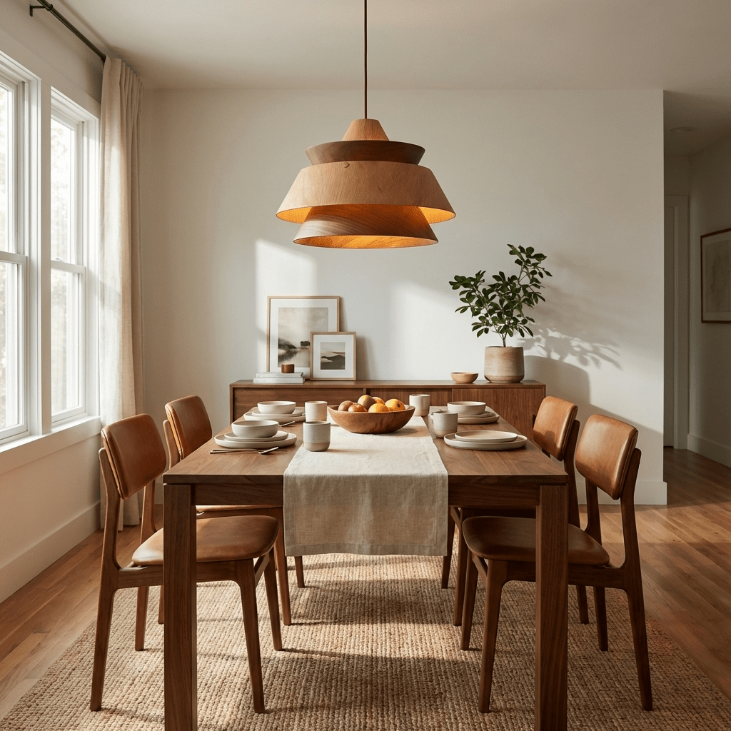 Wood Pendant Light — Pendant Light | Maison Monashee — view 3