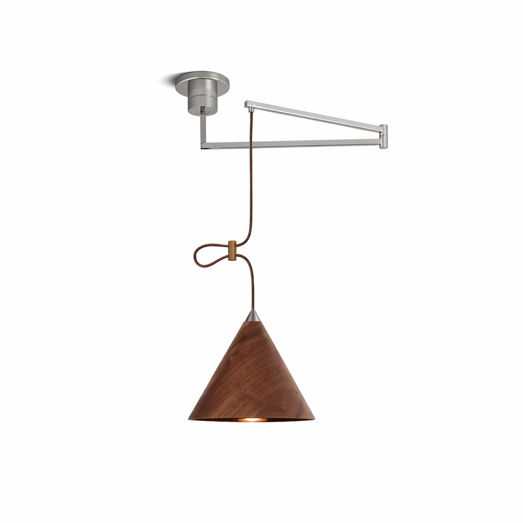 Cone Hanging Light — Pendant Light | Maison Monashee — view 12