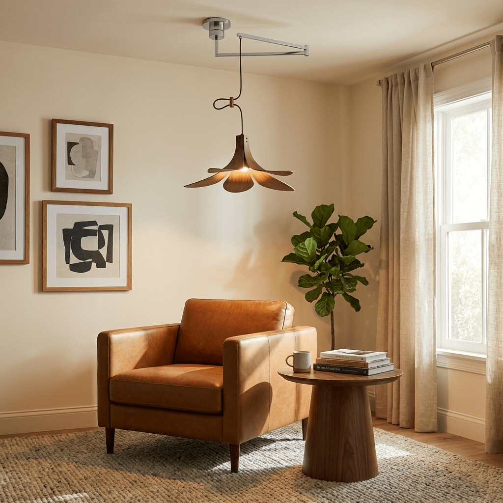 Cone Hanging Light — Pendant Light | Maison Monashee — view 5