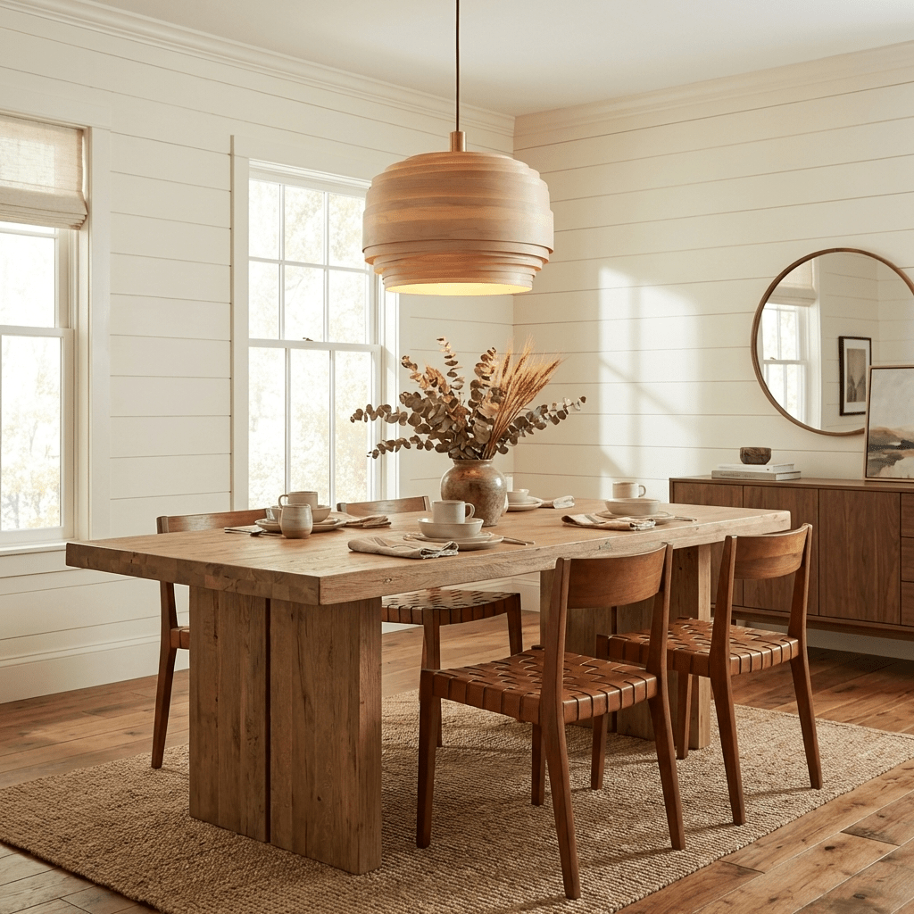 Wood Cylinder Pendant Light — Pendant Light | Maison Monashee — view 5