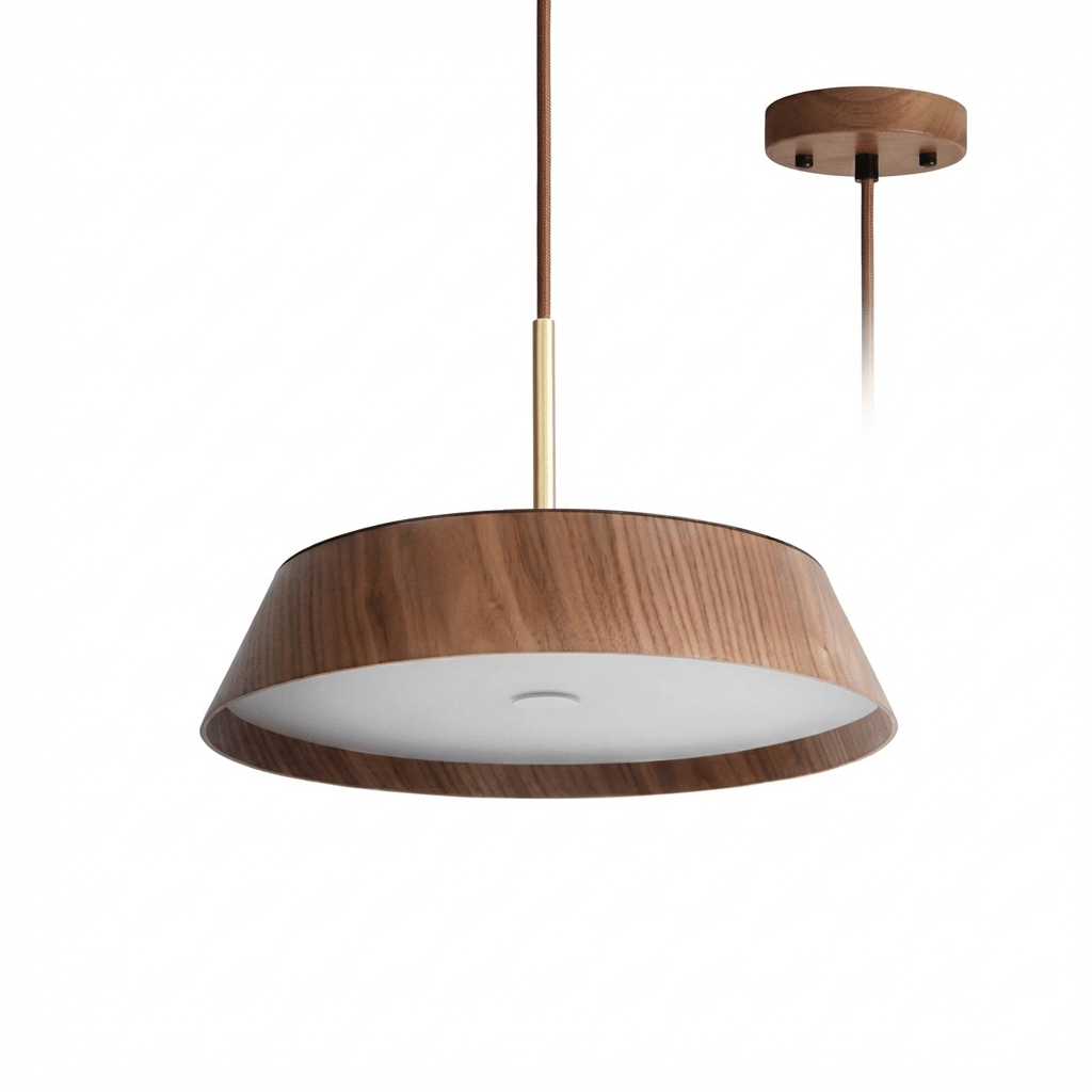 Wood Pendant Light Kitchen Island — Pendant Light | Maison Monashee — view 5