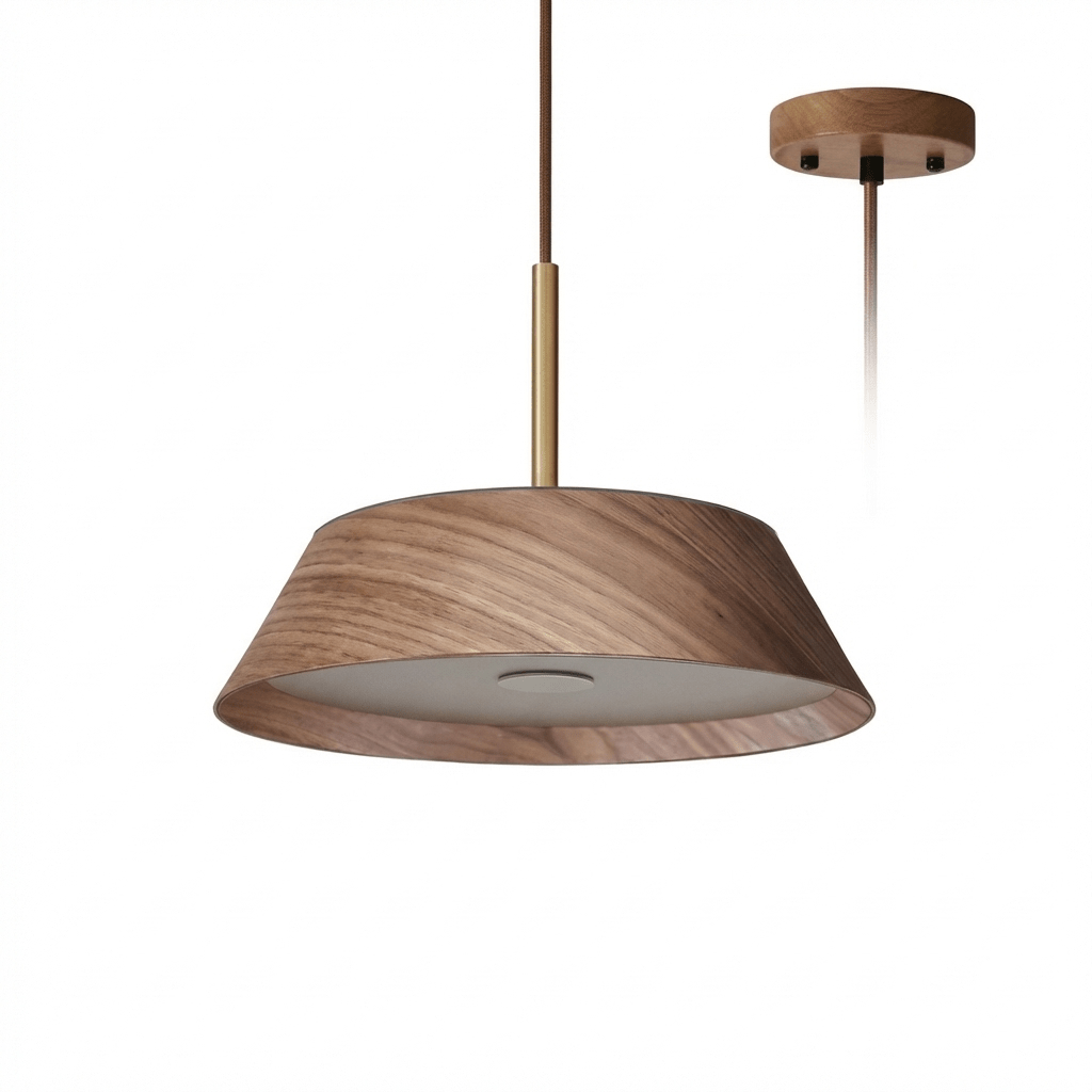 Wood Pendant Light Kitchen Island — Pendant Light | Maison Monashee — view 6