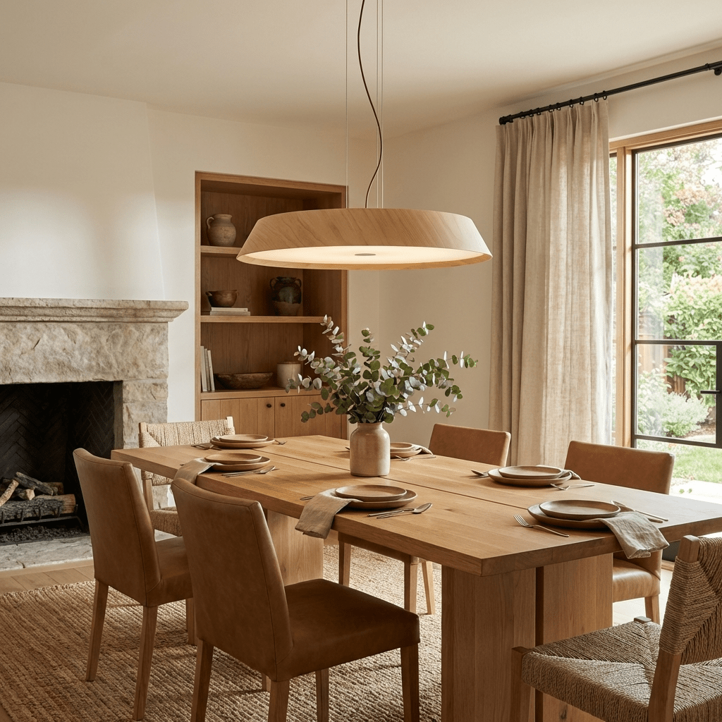 Wood Pendant Light Kitchen Island — Pendant Light | Maison Monashee — view 3
