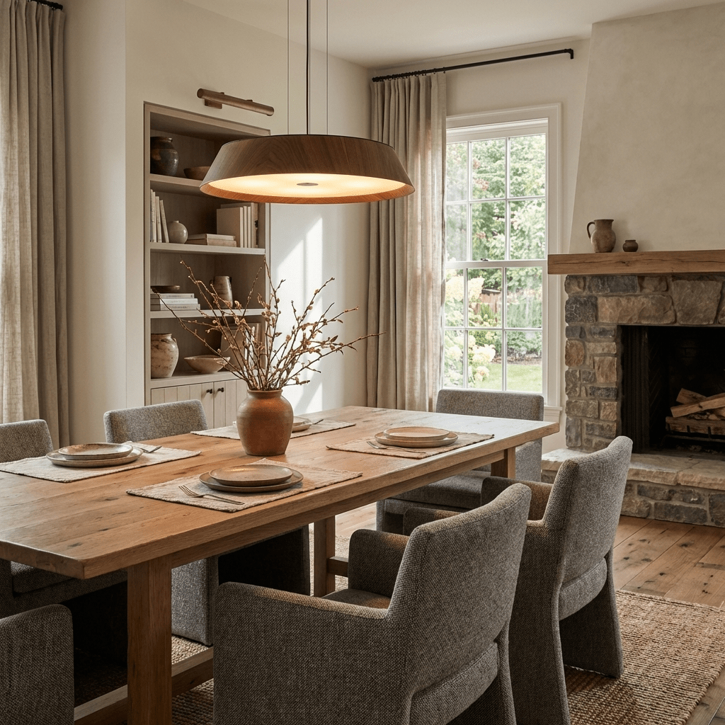 Wood Pendant Light Kitchen Island — Pendant Light | Maison Monashee — view 4