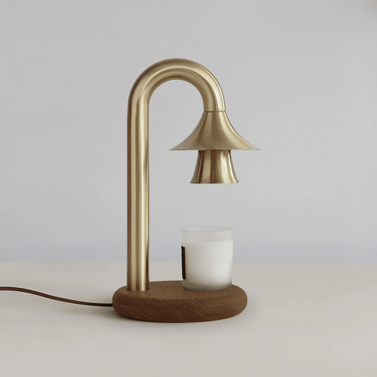 Gold Arched Table Lamp — Table Lamp | Maison Monashee — view 12
