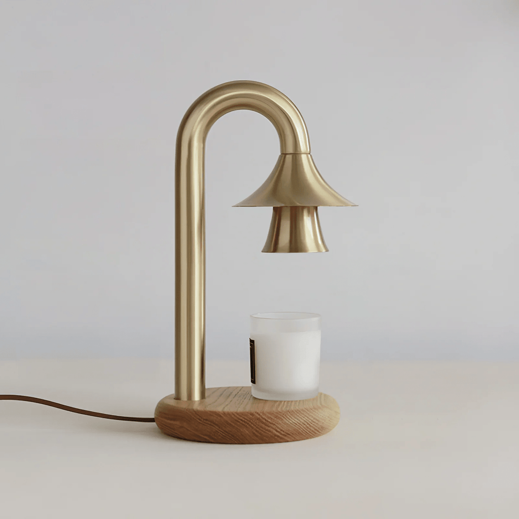 Gold Arched Table Lamp — Table Lamp | Maison Monashee — view 13