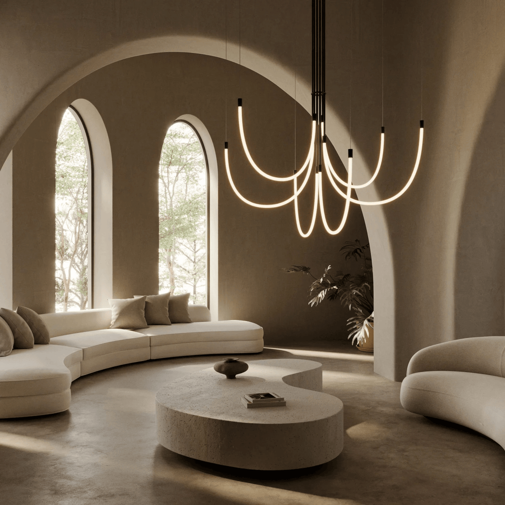 Contemporary Modern Chandelier Light — Chandelier | Maison Monashee — view 2