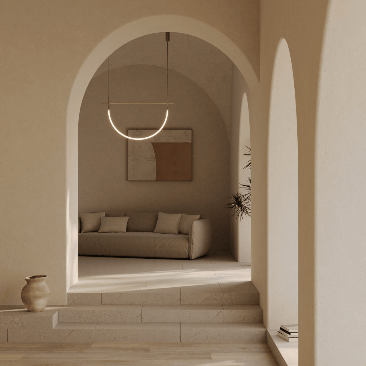 Contemporary Modern Chandelier Light — Chandelier | Maison Monashee — view 4