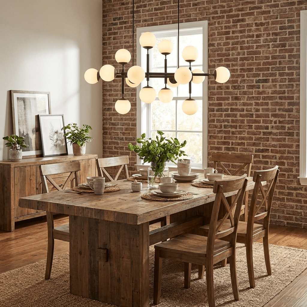 Chandelier with Globe Light — Chandelier | Maison Monashee — view 3