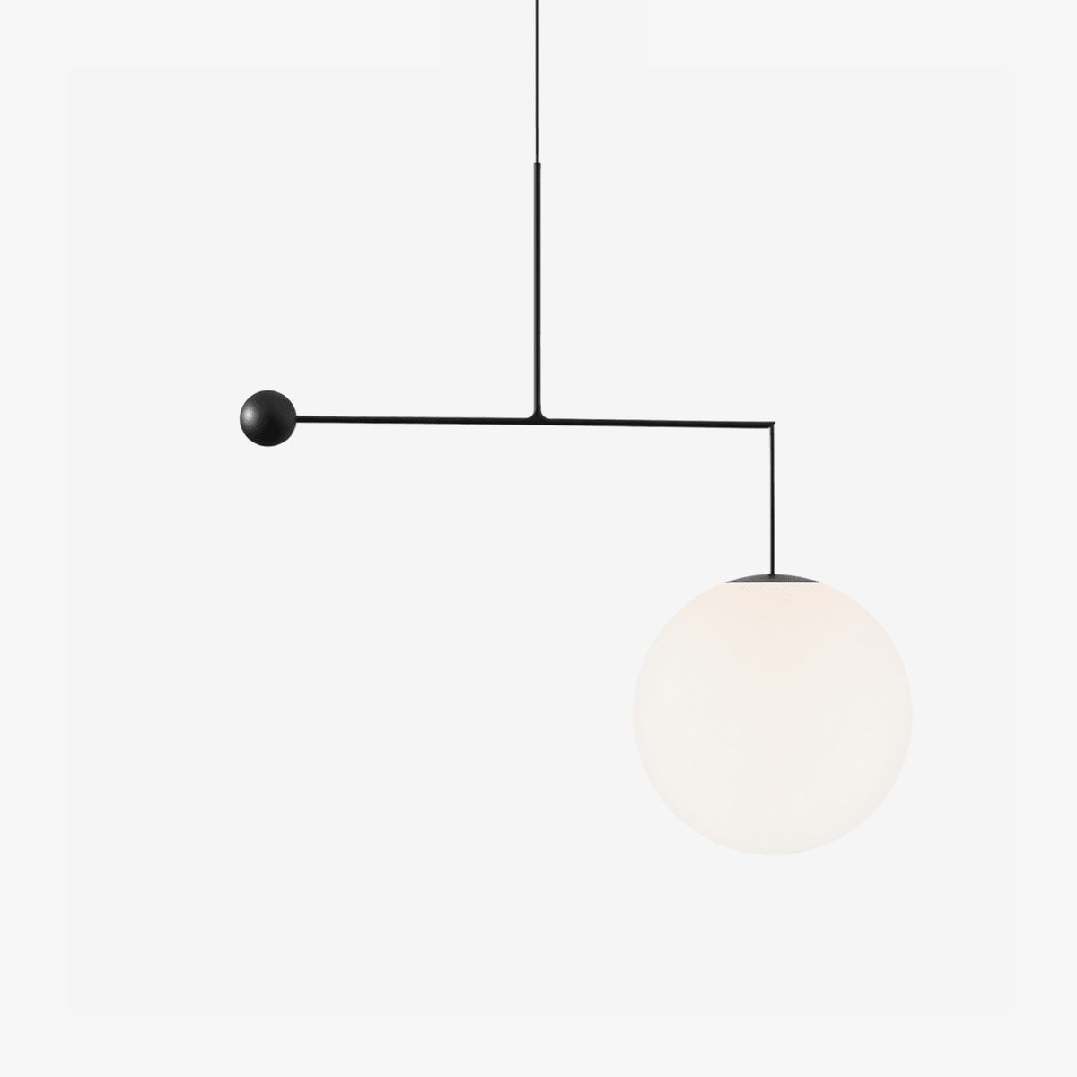 Black and Gold Globe Pendant Light — Pendant Light | Maison Monashee