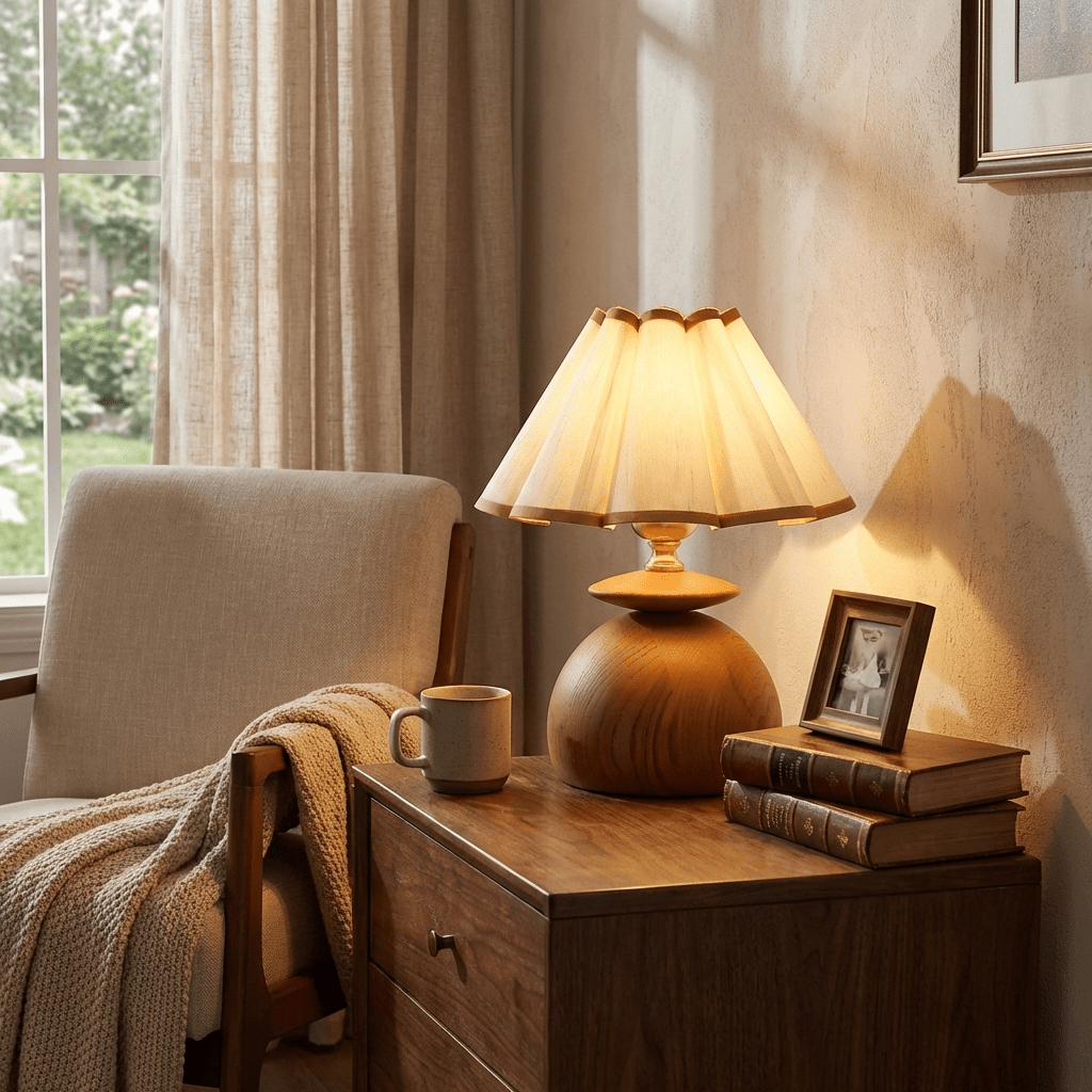 Minimalist Bedside Table Lamp — Table Lamp | Maison Monashee — view 2