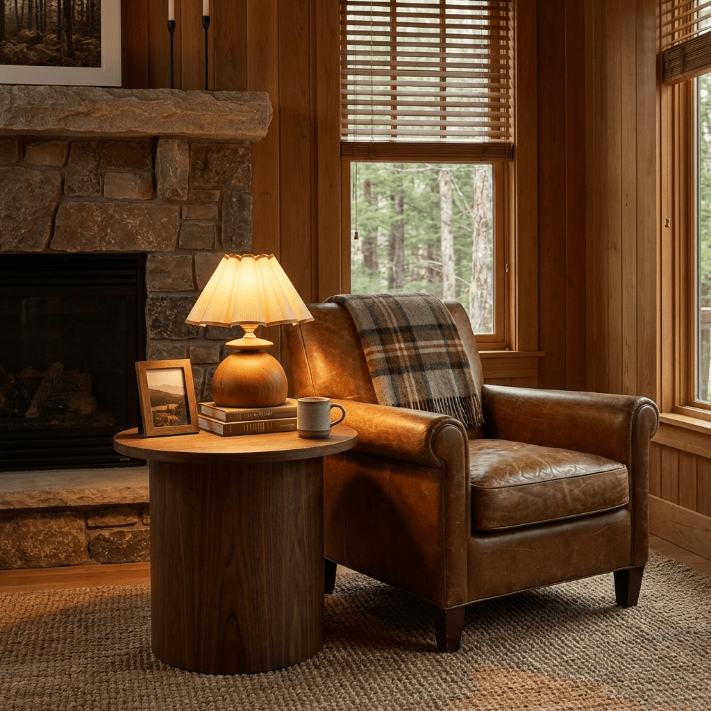 Minimalist Bedside Table Lamp — Table Lamp | Maison Monashee — view 5