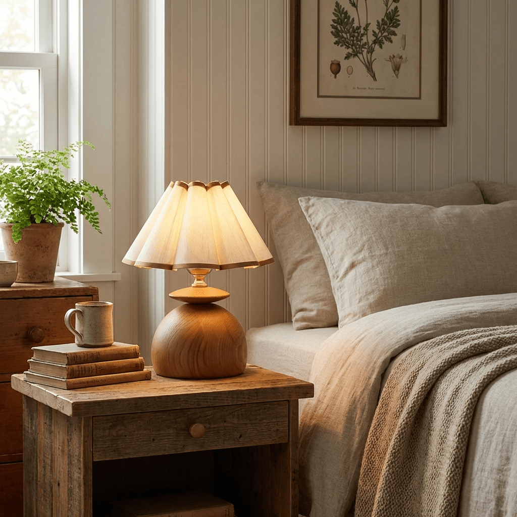 Minimalist Bedside Table Lamp — Table Lamp | Maison Monashee — view 3