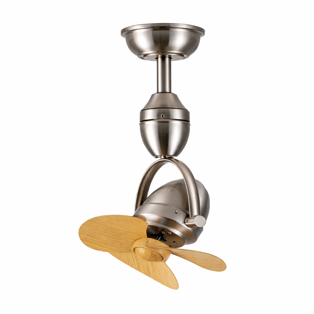 Wood Blade Ceiling Fan No Light — Ceiling Fan | Maison Monashee — view 6