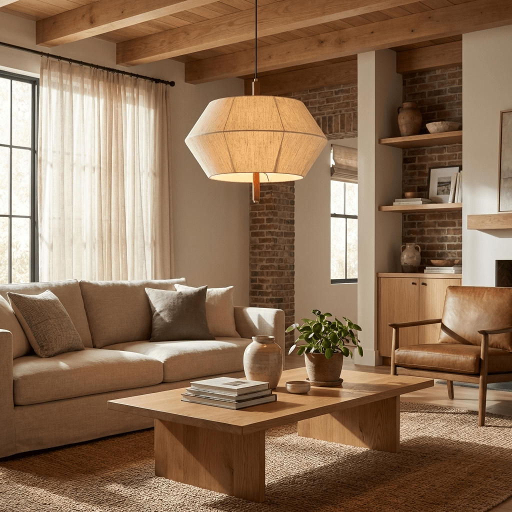 Geometric Pendant Light Fixture — Pendant Light | Maison Monashee — view 4