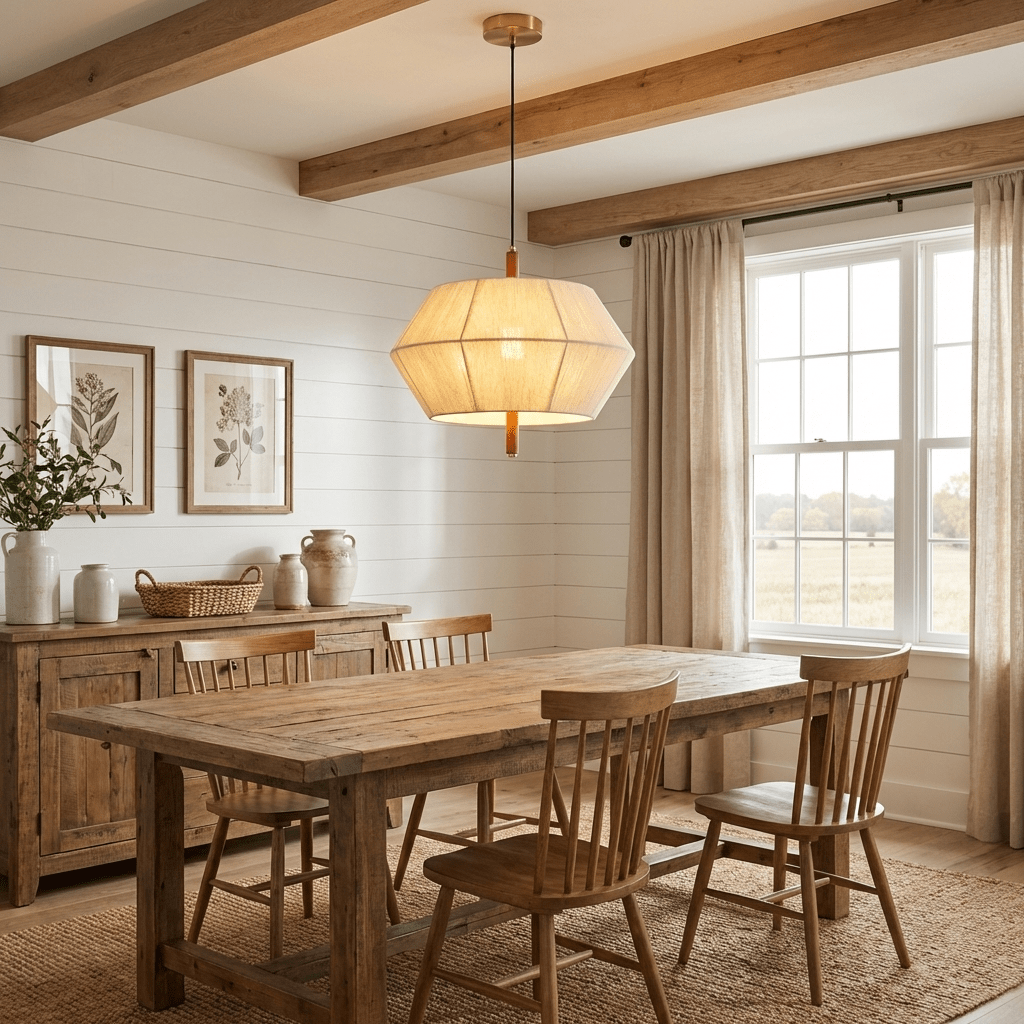 Geometric Pendant Light Fixture — Pendant Light | Maison Monashee — view 3