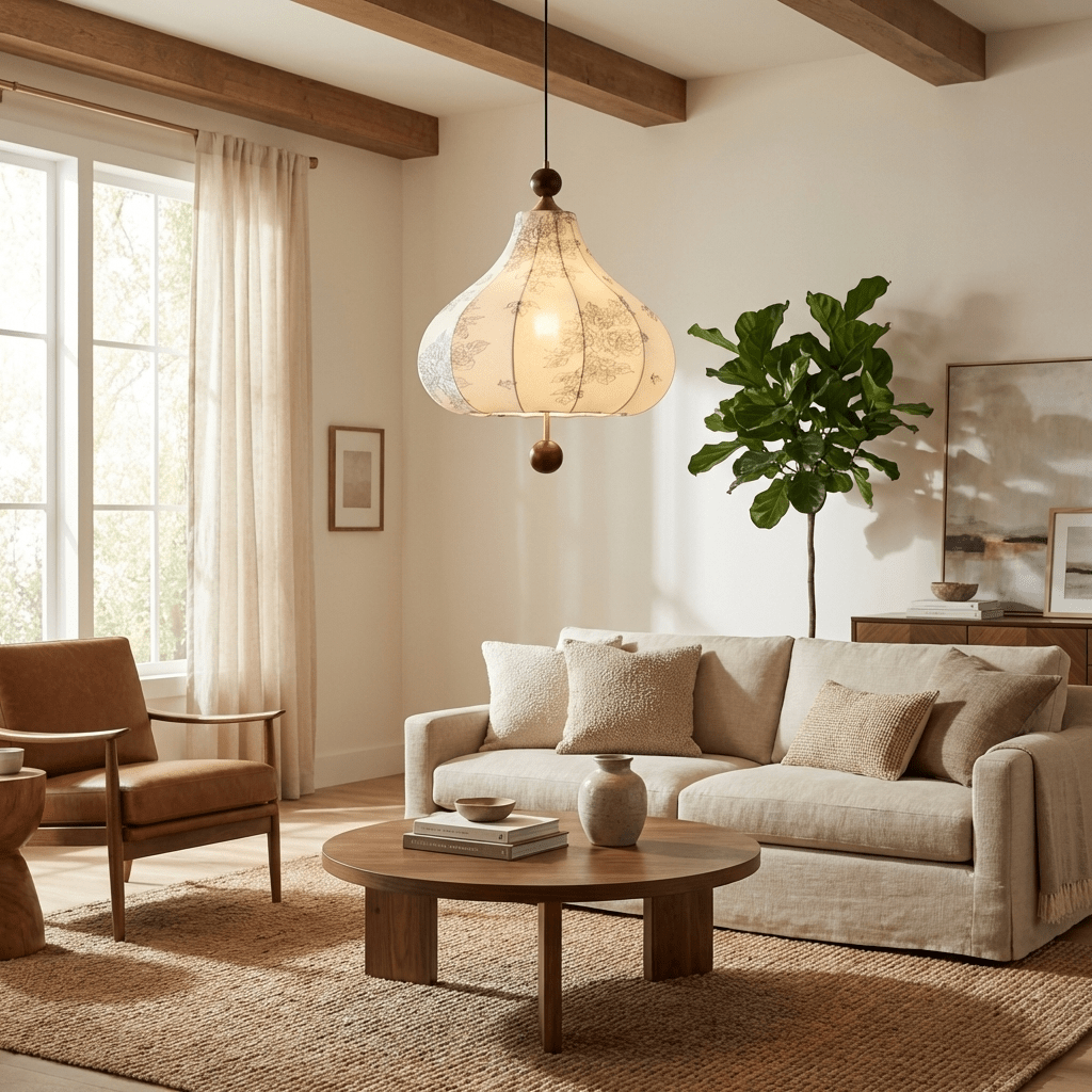Vintage French Pendant Light — Pendant Light | Maison Monashee — view 3