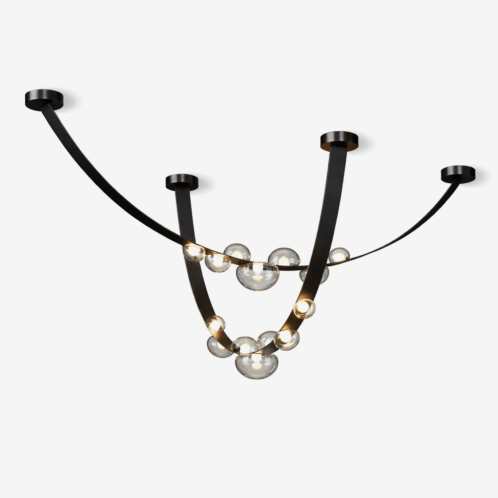 Leather Chandelier — Chandelier | Maison Monashee