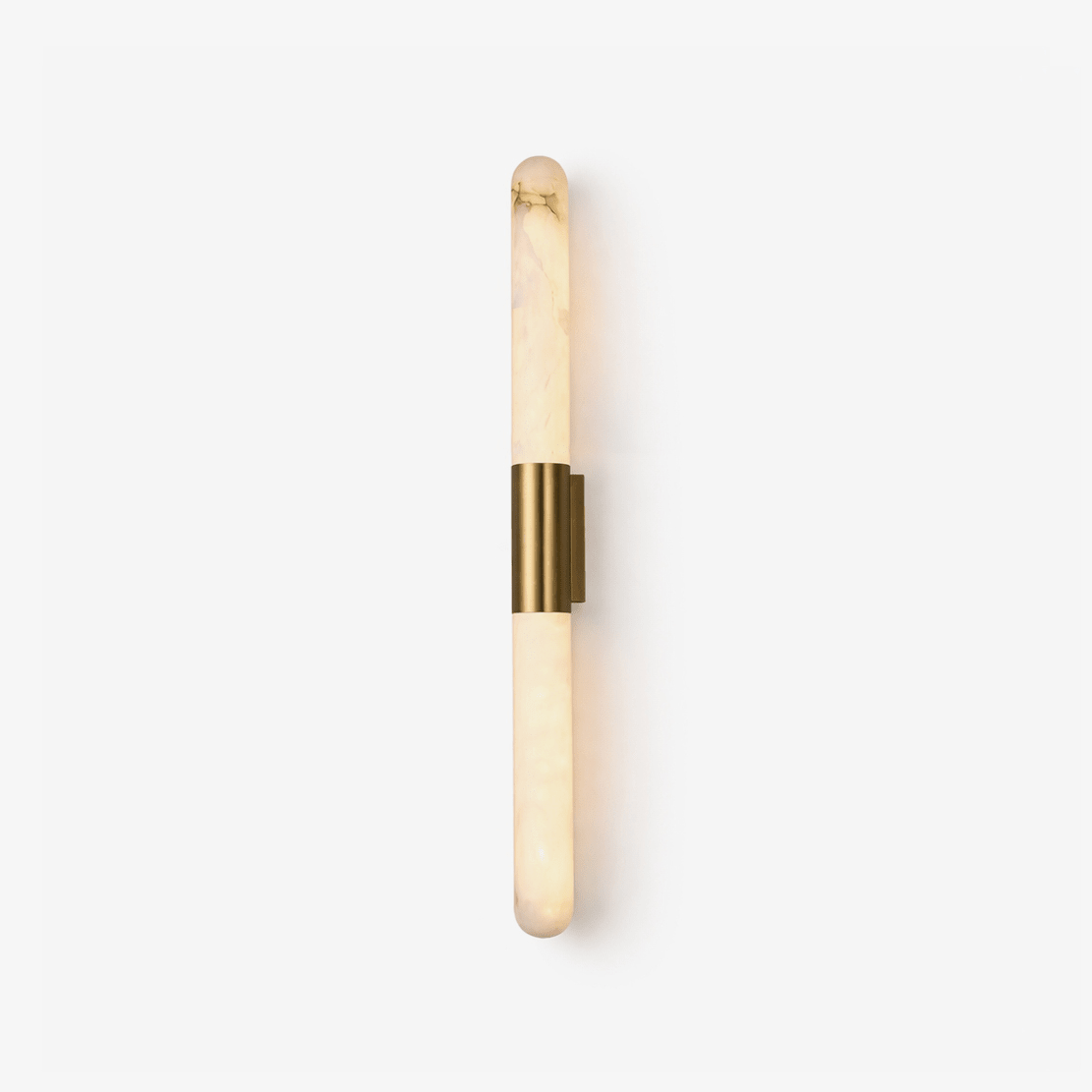 Alabaster Tube Sconce — Wall Sconce | Maison Monashee — view 7