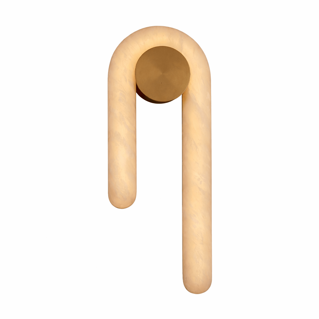 Alabaster Wall Sconce Lighting — Wall Sconce | Maison Monashee — view 8