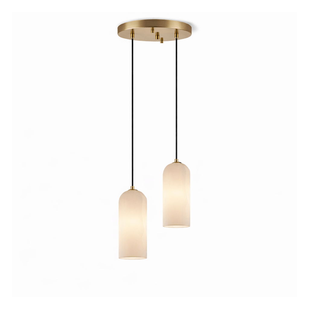 Modern Alabaster Pendant Light — Pendant Light | Maison Monashee — view 30