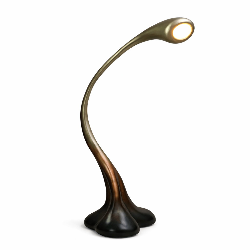 Unique Black Floor Lamp — Floor Lamp | Maison Monashee — view 4