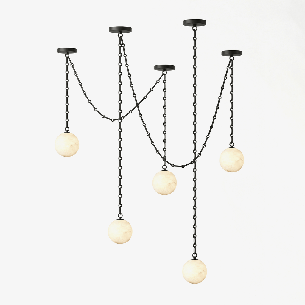 Industrial Orb Chandelier — Chandelier | Maison Monashee