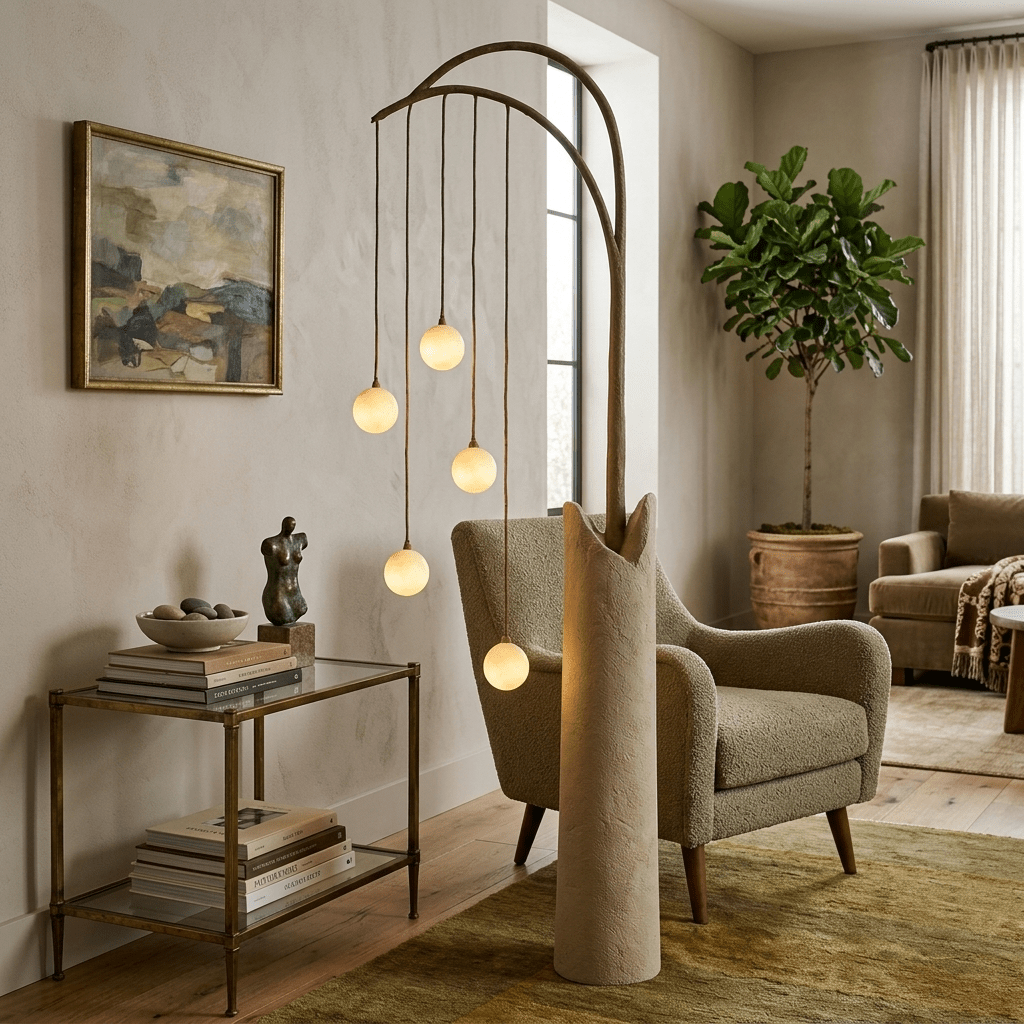 Tree Branch Floor Lamp — Floor Lamp | Maison Monashee — view 3