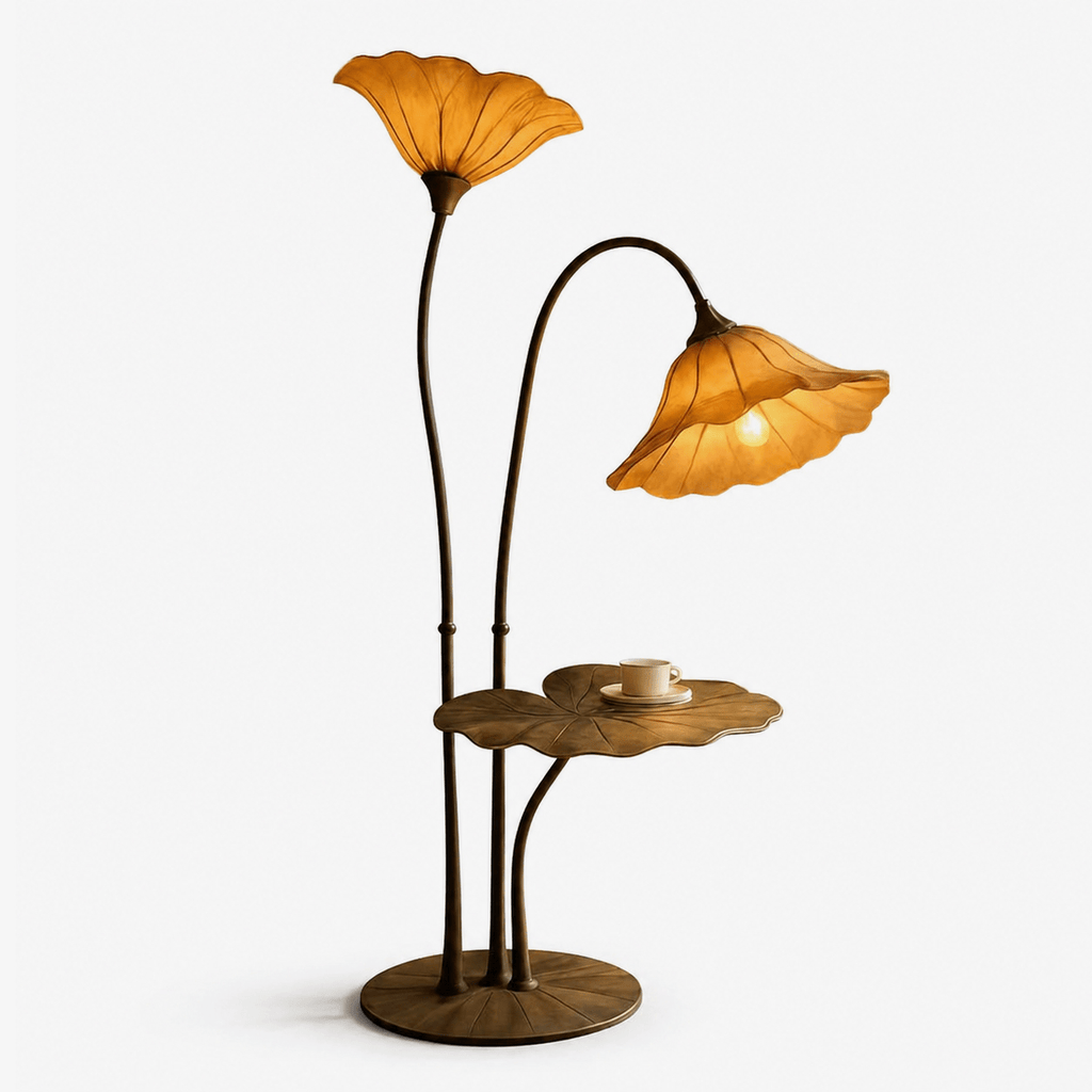 Flower Petal Floor Lamp — Floor Lamp | Maison Monashee