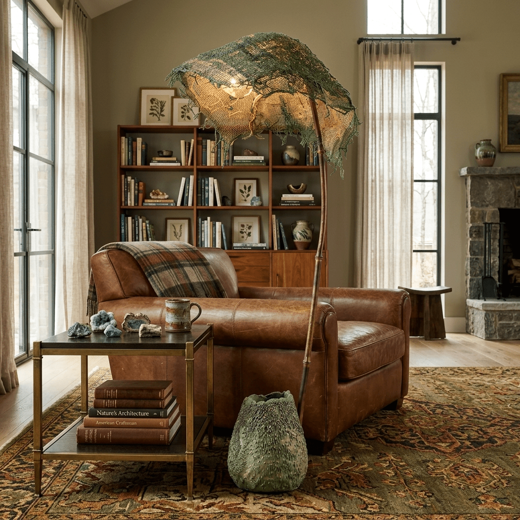 Curved Floor Lamp for Living Room — Floor Lamp | Maison Monashee — view 6