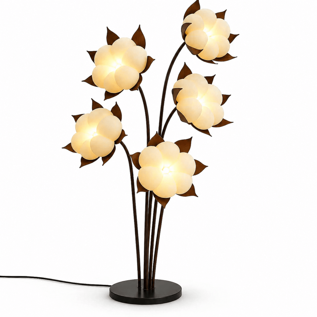 Green Flower Floor Lamp — Floor Lamp | Maison Monashee — view 17