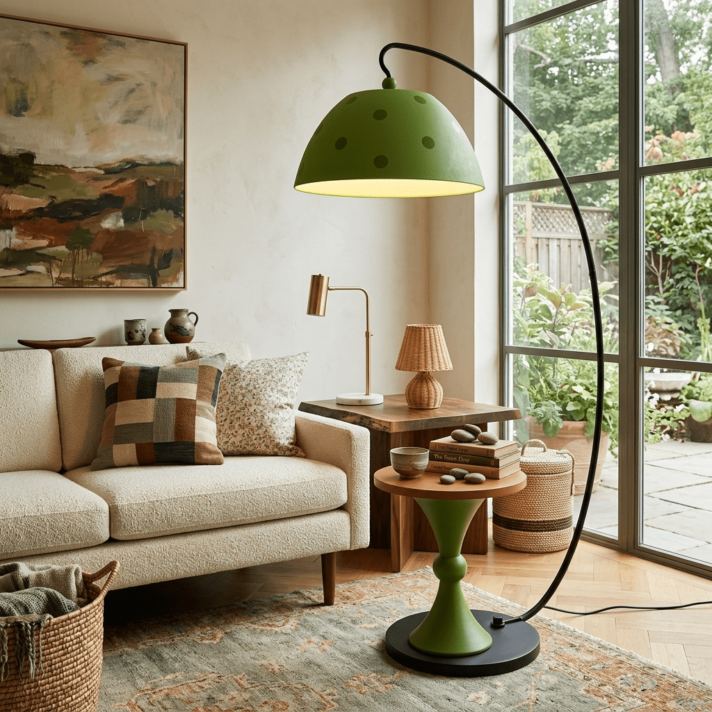 Black Arc Lamp — Floor Lamp | Maison Monashee — view 4