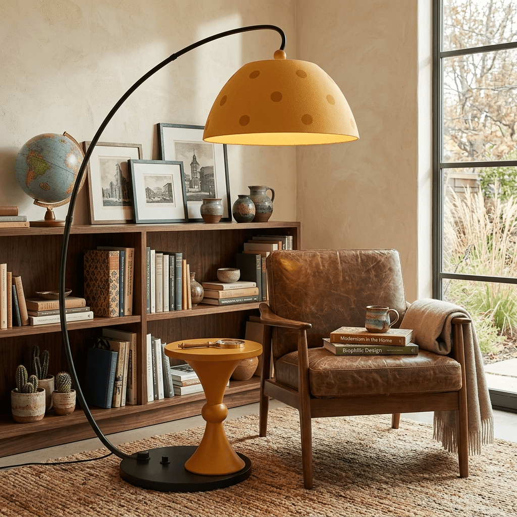 Black Arc Lamp — Floor Lamp | Maison Monashee — view 3