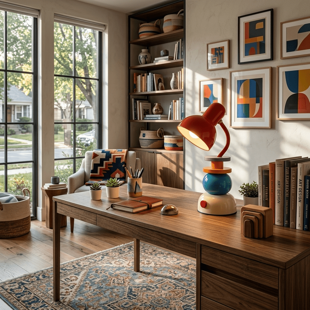 Modern Unique Table Lamp — Table Lamp | Maison Monashee — view 9