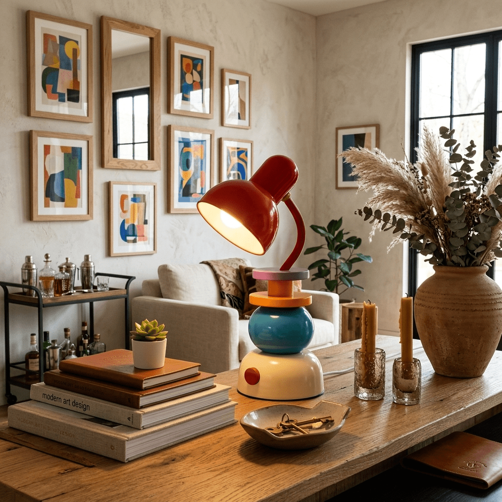 Modern Unique Table Lamp — Table Lamp | Maison Monashee — view 5