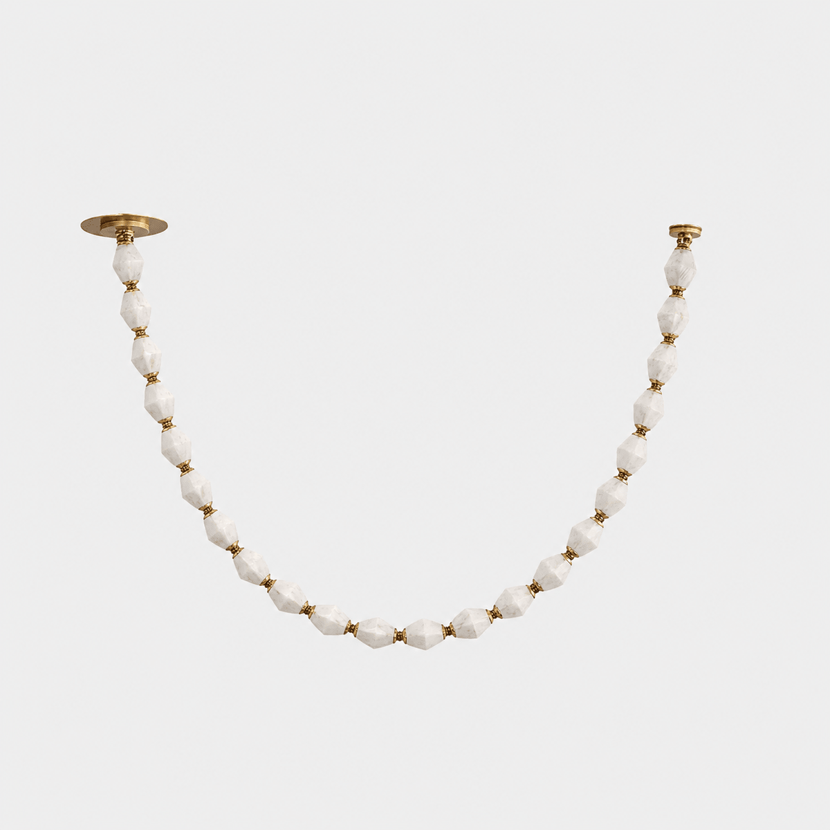 Glass Chain Chandelier — Chandelier | Maison Monashee — view 133
