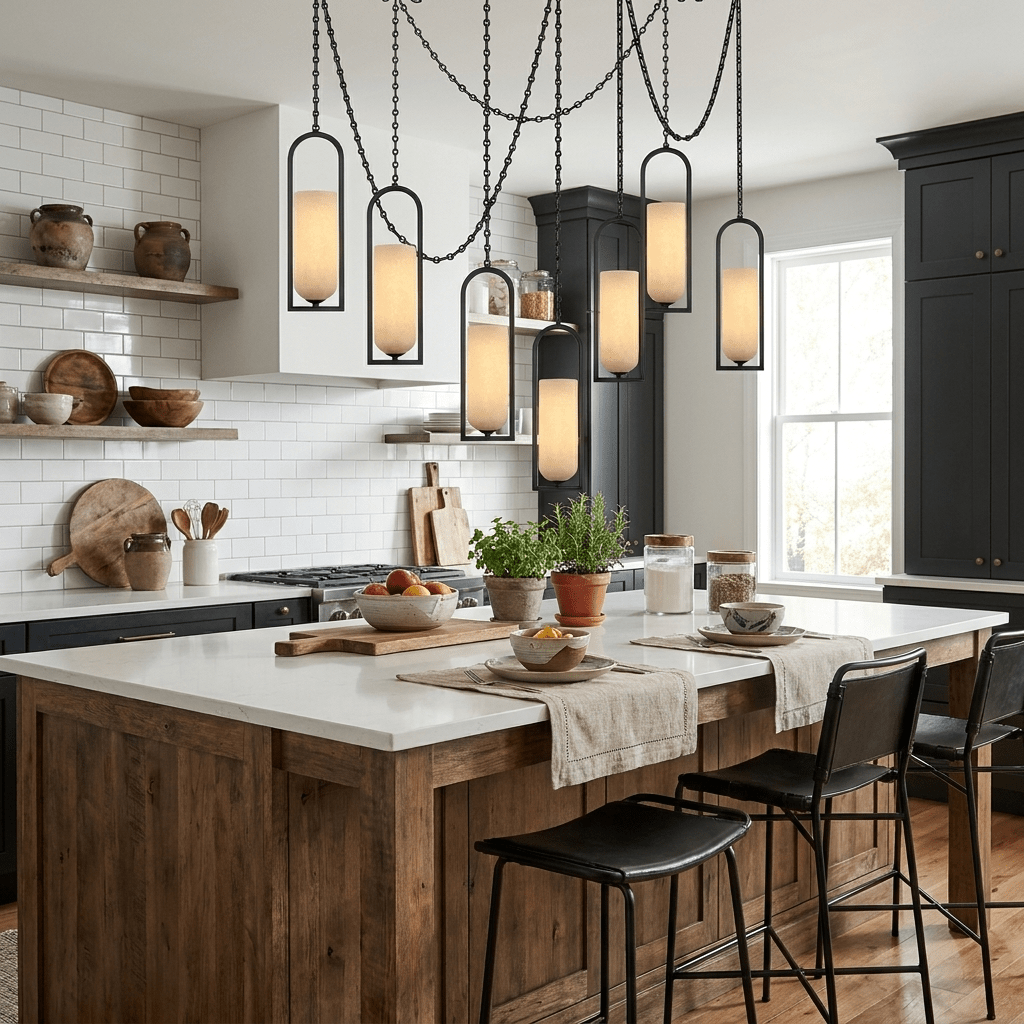 Lantern Chandelier — Chandelier | Maison Monashee — view 20
