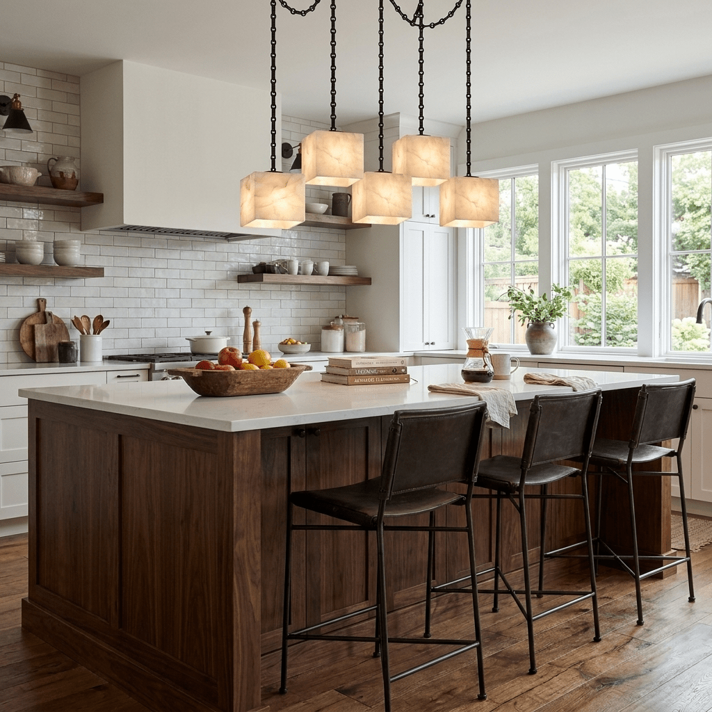 Modern Black Chandelier Lighting — Chandelier | Maison Monashee — view 5