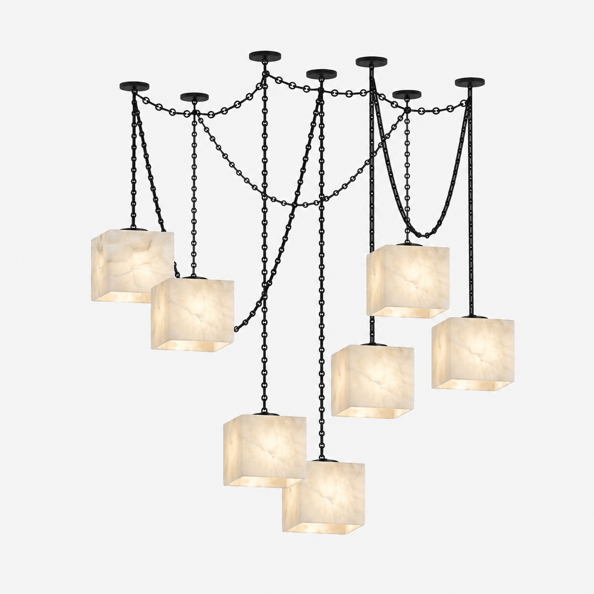 Modern Black Chandelier Lighting — Chandelier | Maison Monashee