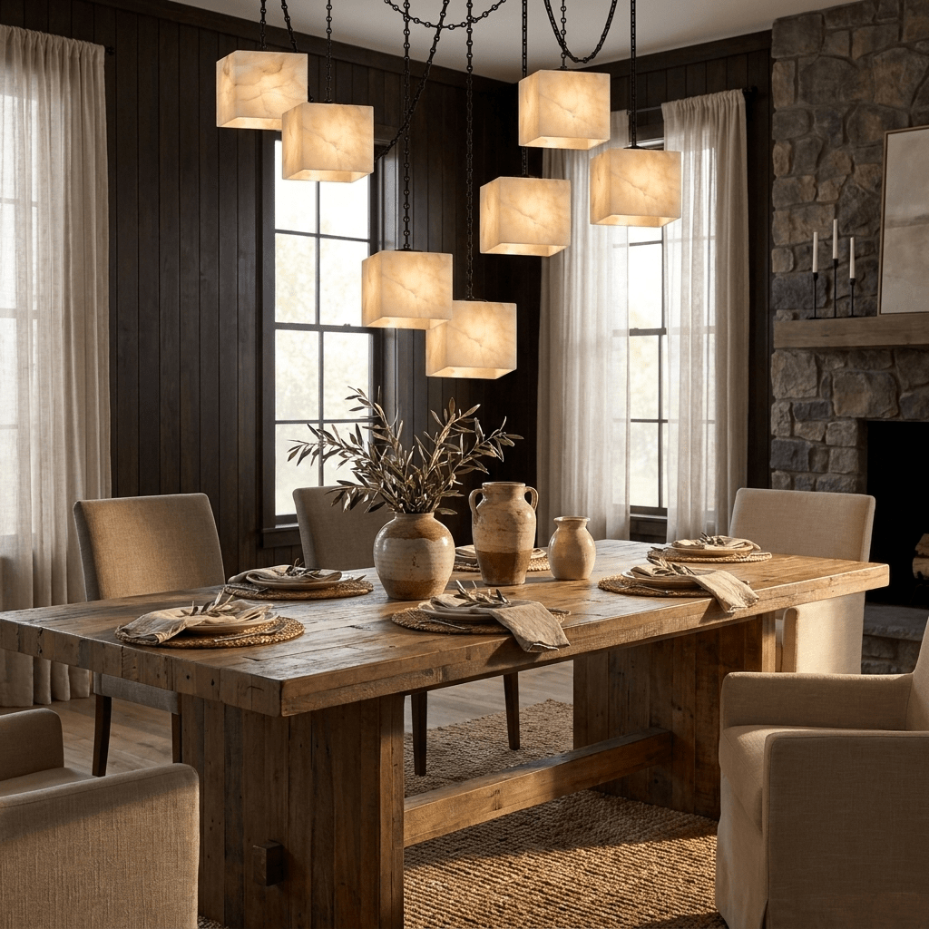 Modern Black Chandelier Lighting — Chandelier | Maison Monashee — view 2