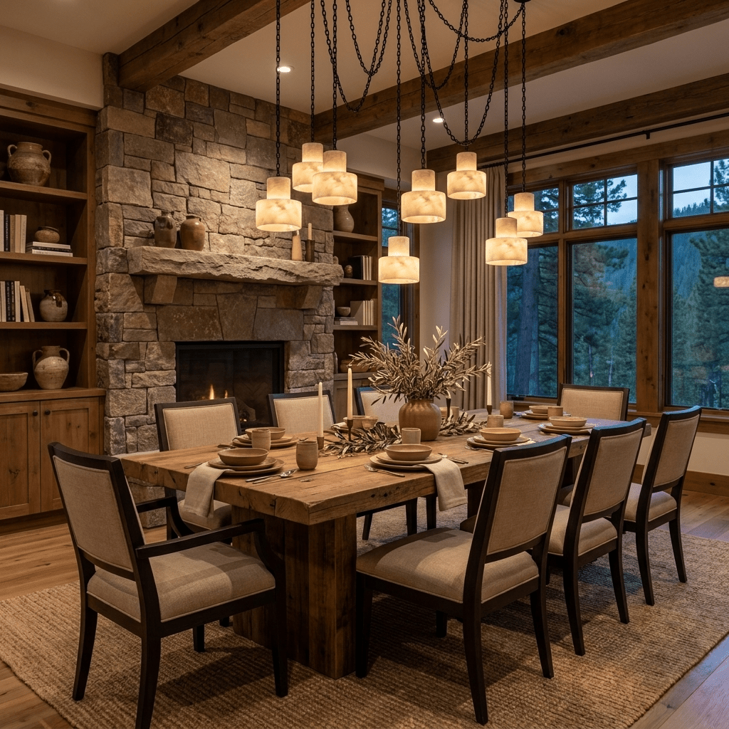 Black Metal Drum Pendant Light — Pendant Light | Maison Monashee — view 3
