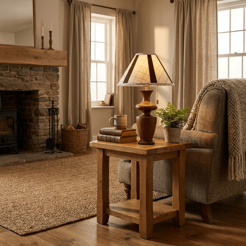 Traditional Bedroom Table Lamp — Table Lamp | Maison Monashee — view 12