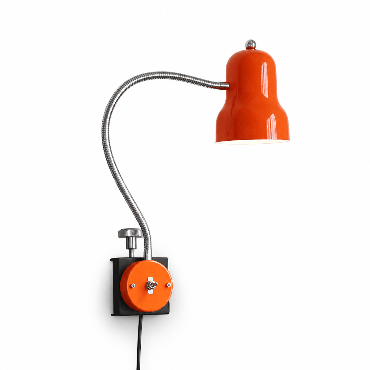 Retro Metal Desk Lamp — Table Lamp | Maison Monashee — view 6
