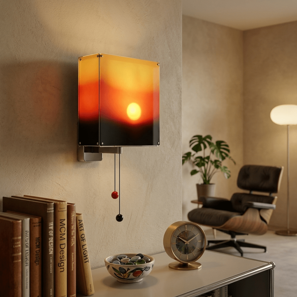 Square Glass Wall Sconce — Wall Sconce | Maison Monashee — view 20