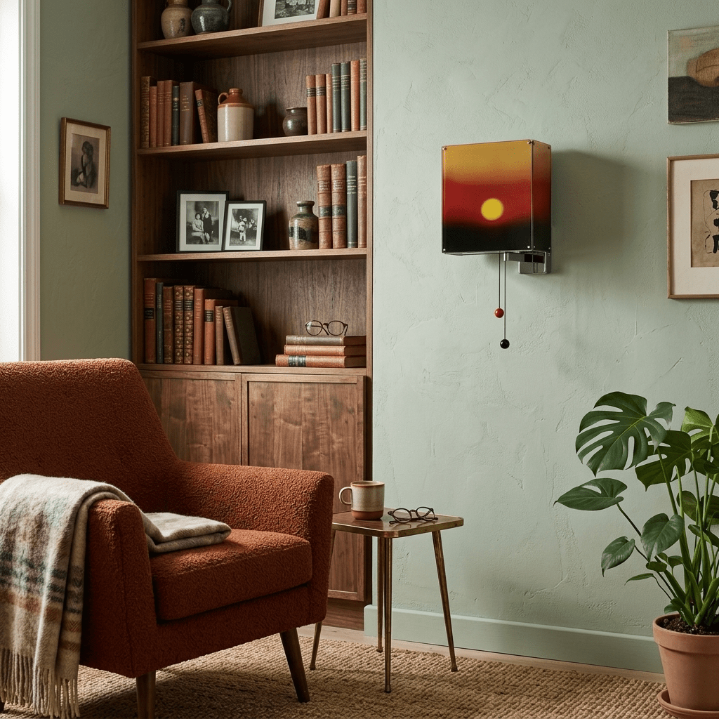 Square Glass Wall Sconce — Wall Sconce | Maison Monashee — view 22