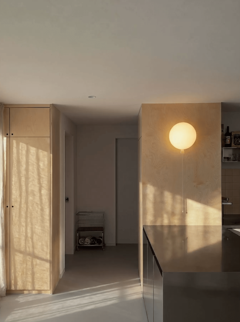 Orange Glass Wall Light — Wall Sconce | Maison Monashee — view 2